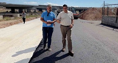 KÜSGET'te yılların yol sorunu çözülüyor