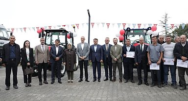 Kütahya'da hem üretime hem yangınla mücadeleye destek
