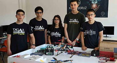 Liseli gençlerden orman yangınlarının önlenmesi için 'otonom dron'