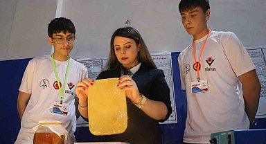 Liselilerin kombucha mantarından elde ettiği biyomateryal yanık tedavisinde kullanılabilecek