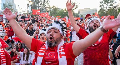Los Angeles'ta Türkiye rüzgarı zafer coşkusuyla taçlandı