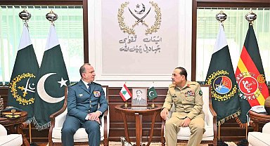 Lübnan Silahlı Kuvvetleri Komutanı Haykal, Pakistan Genelkurmay Başkanı Munir ile görüştü