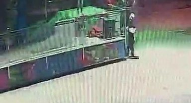 Lunaparktaki ölümlü kazanın görüntüsü kamerada