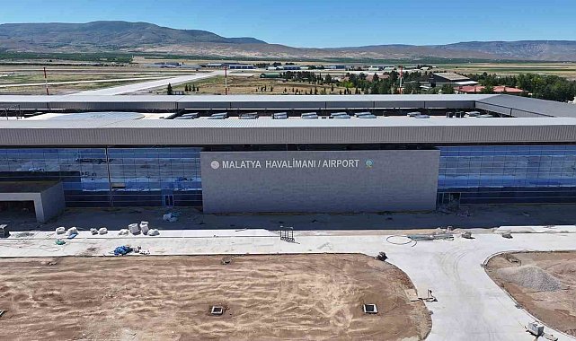 Malatya Havalimanı 2 buçuk milyon yolcuya hazırlanıyor