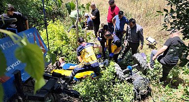 Malatya'da çapa motoru devrildi: 3 yaralı