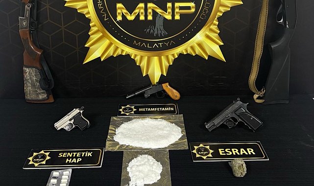 Malatya'da uyuşturucu operasyonunda 7 tutuklama
