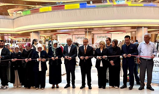 MalatyaPark AVM'de el emeği eserler görücüye çıktı