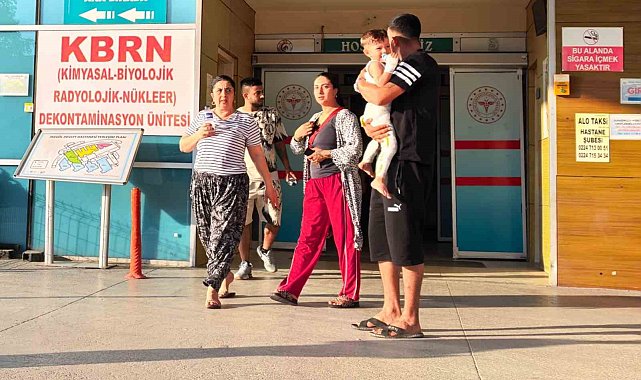 Mangal ateşine düşen çocuk yaralandı