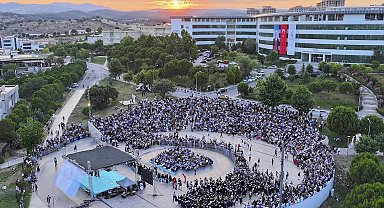 Manisa'da 961 genç mühendis geleceğe kep attı