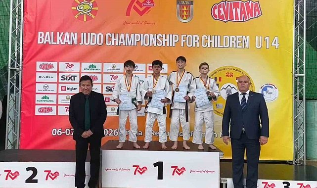 Manisalı sporcular Balkan Şampiyonası'ndan 4 madalya ile döndü