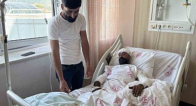 Mantar toplarken ayı saldırısına uğradı, kollarıyla başını siper ederek hayatta kaldı