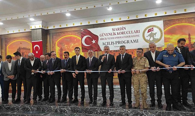 Mardin Güvenlik Korucuları Birlik ve Dayanışma Federasyonu kuruldu