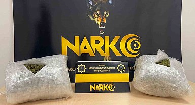 Mardin'de 2 kilo 950 gram uyuşturucu ele geçirildi