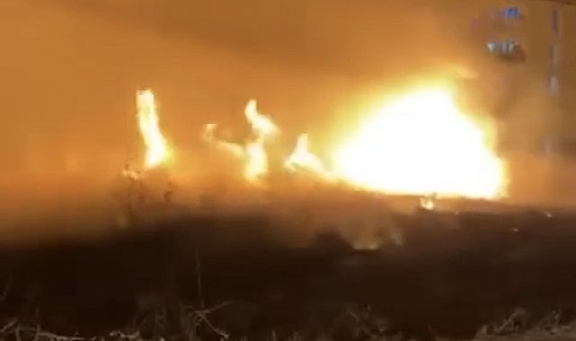 Mardin'de otluk alanda çıkan yangın söndürüldü