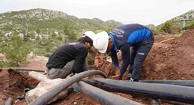 Marmaris Orhaniye ve Osmaniye Mahallelerinin su sorununu çözüldü