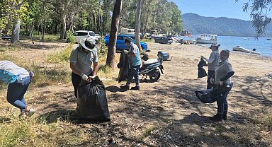 Marmaris'te 9 günde 3 bin 250 ton atık toplandı