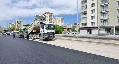 Melikgazi Belediyesi, Yıldırım Beyazıt Mahallesi'ne yaptığı yeni yol ile ulaşımı rahatlatacak