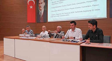 Melikgazi'de Üretici Pazar Yeri için kura çekimi yapıldı