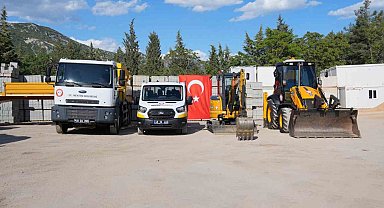 Menteşe Belediyesi'nin araç filosu güçleniyor