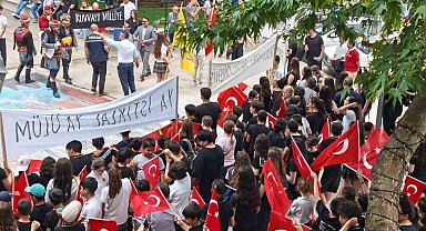 Menteşe'de milli mücadele ruhu yeniden canlandı