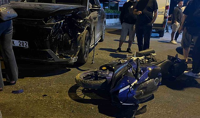Menteşe'de ters yönden çıkan otomobil kazaya neden oldu