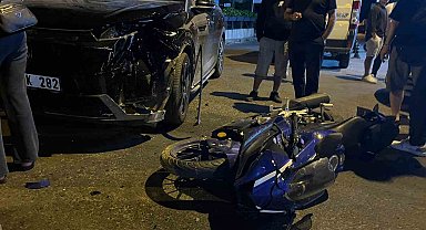 Menteşe'de ters yönden çıkan otomobil kazaya neden oldu