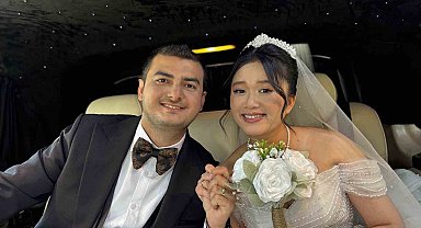 Menteşe'den Vietnam'a uzanan aşk mutlulukla taçlandı