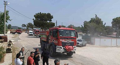 Mersin'de gerçeğini aratmayan orman yangını tatbikatı