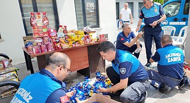 Mersin'de tarihi geçmiş gıda ürünleri ele geçirildi