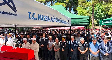 Mersinli şehit Kenan Şahin son yolculuğuna uğurlandı