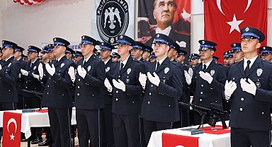 Merzifon POMEM'de 162 polis adayı mezun oldu