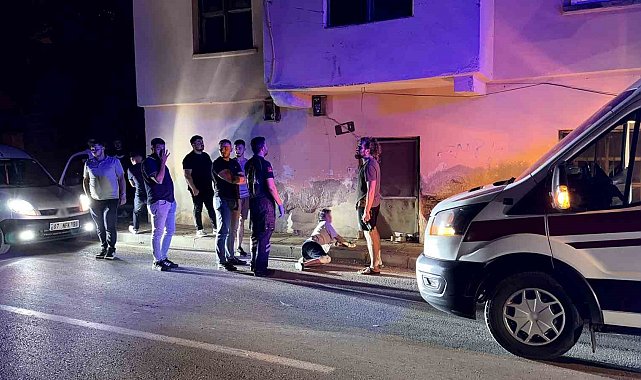 Metruk evin penceresinden düşen kadın yaralandı