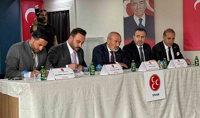 MHP İlçe Başkanlığı'nın 14'üncü Olağan Genel Kurul toplantısı yapıldı