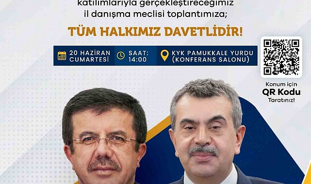Milli Eğitim Bakanı Yusuf Tekin Denizli'ye geliyor