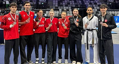 Milli taekwondoculardan 13 madalya