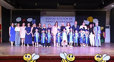 Minikler gösterileriyle ailelerini gururlandırdı
