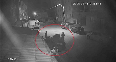 Motosikleti ittirerek çalan hırsızın 54 suç kaydı olduğu ortaya çıktı