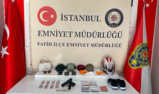 Motosikletli kapkaççılar dron destekli takiple yakalandı