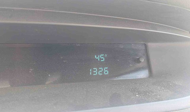 Muğla'da termometreler 45 dereceyi gördü