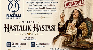 Nazilli Belediyesi'nden ücretsiz tiyatro etkinliği