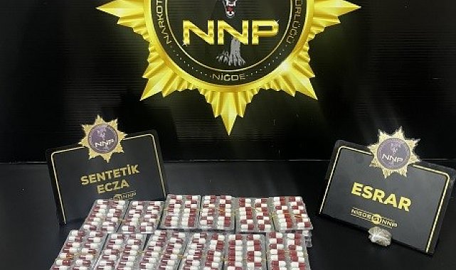 Niğde'de narkotik operasyonu: 1 tutuklama