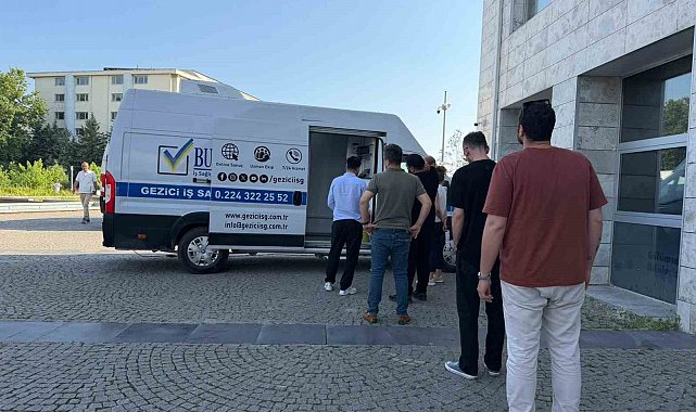 Nilüfer Belediyesi çalışanlarına sağlık taraması