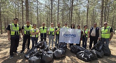 OEDAŞ'ın Geleneksel Çevre Temizliği etkinliğine 132 çalışan katıldı