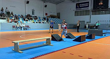Okul Sporları Parkur Cimnastik Müsabakaları Nazilli'de yapıldı