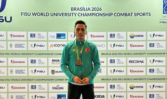OMÜ'lü sporcu, Brezilya'da Dünya Şampiyonu oldu