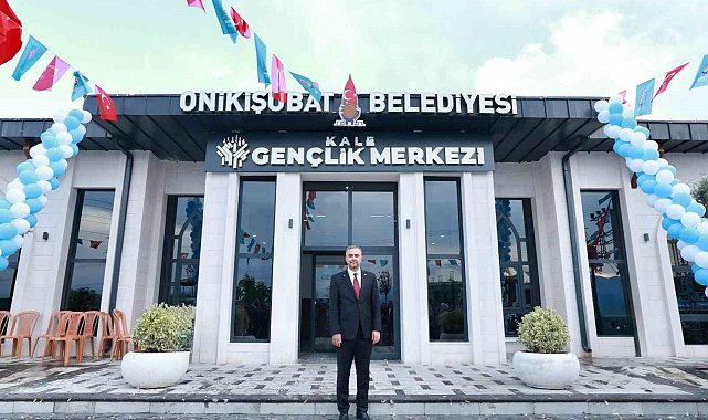 Onikişubat Belediyesi'nin Kale Gençlik Merkezi hizmete açıldı