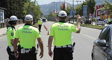 Ordu'da bir haftada 20 bine yakın araç ve sürücüsü denetlendi