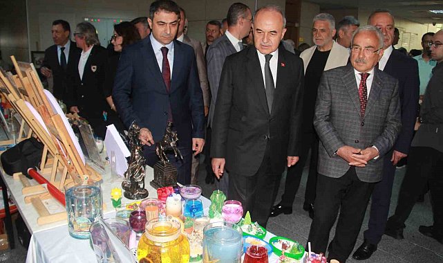 Ordu'da hükümlülerin el emeği ürünleri sergilendi