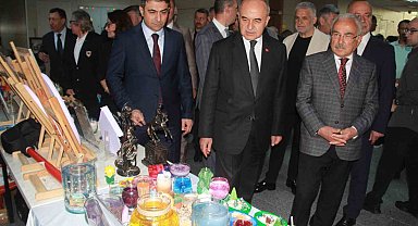 Ordu'da hükümlülerin el emeği ürünleri sergilendi
