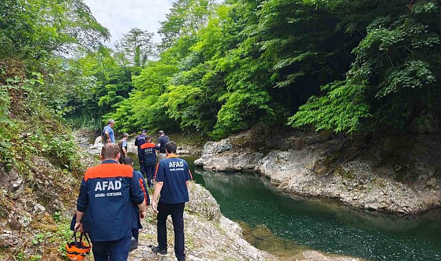 Ordu'da ırmağa düşen şahıs hayatını kaybetti